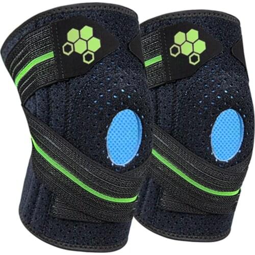 1PC Knee Support Brace Compression Adjustable Knee Pad Support For Sports Pain Relief Protection Accessories