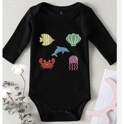 Baby Romper for Newborn Boy Winter Clothing Kids' Things Cartoon Printed One Piece Infant Winter Jumpsuits Newborn Girl Outfit