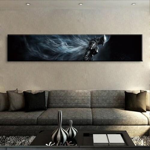 Home Decor Modular League Canvas Picture Dark Fantasy Style Video Games Dark Souls Poster Wall Home Canvas Painting Wholesale