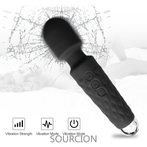 SWT Powerful AV Magic Wand Vibrator Sex Toys for Women G Spot Clitoris Toys for Adult Masturbator Massager Stimulator Dildo