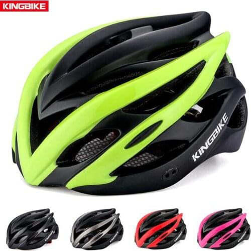 KINGBIKE Bicycle Helmet casco mtb Cycling Helmet Visor capacete ciclismo MTB Mountain Road Bike Helmets Integrally Molded Helmet
