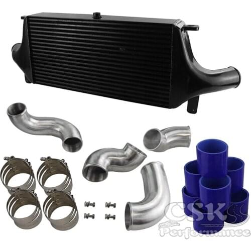 High Performance FMIC Intercooler Kit Fits Skyline R33 R34 GTR RB26DETT Blue / Black/ Red