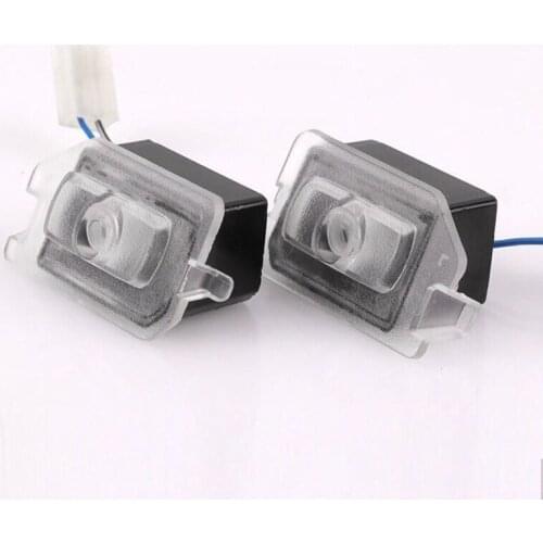 Carpet Lamp for Mercedes-Benz C Class W205 E Class W213 GT Welcome Light Rearview Mirror for AMG Light Angel Wing 2 Pieces