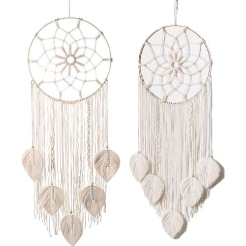 Lace tapestry bohemian chic woven cotton dream catcher pendant ornament wedding decoration home decoration