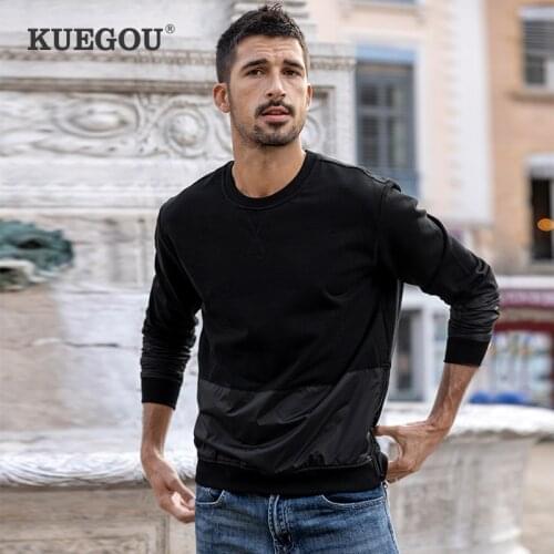 KUEGOU Men's Zip Hoodies