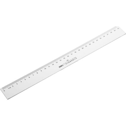 30cm / 20cm, Creative Fashion Multi-function Transparent Simple Ruler Acrylic Ruler Learning Stationery Painting Supplies 1pc