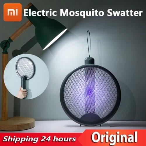 YOUPIN Jordan&Judy Folding Electric Mosquito Swatter Portable UV Mosquito Killer Can Placed Can Hung USB Charging Rotate Fold