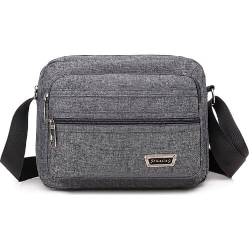 Men Shoulder Bags Messenger Bags Casual Handbag Top-handle Multifunction Small Travel Nylon Fashion Crossbody Bags