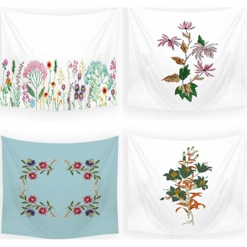 Flower leaves hippie decor mandala tapestry wall hanging trippy tapestry ocean tapestry tapestry wall hanging anime boho decor