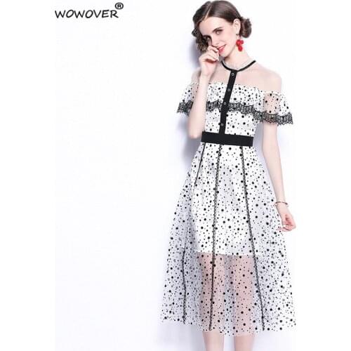 WOWOVER Summer Midi Dresses