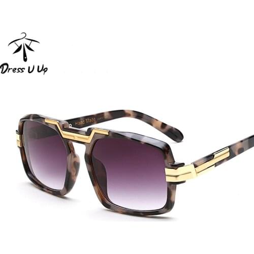 DRESSUUP Oversized Sunglasses Women Men Brand Designer Sun Glasses Shades Ladies Gradient Color Glasses Oculos De Sol Feminino