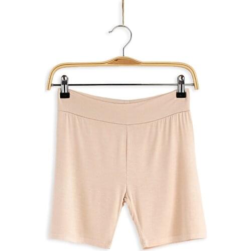 Women Sexy Lingerie Leggings UnderPants 6 Color Plus Size Modal Comfort Breath Quick-Dry Exercise Fitness Shorts Fifth Pants