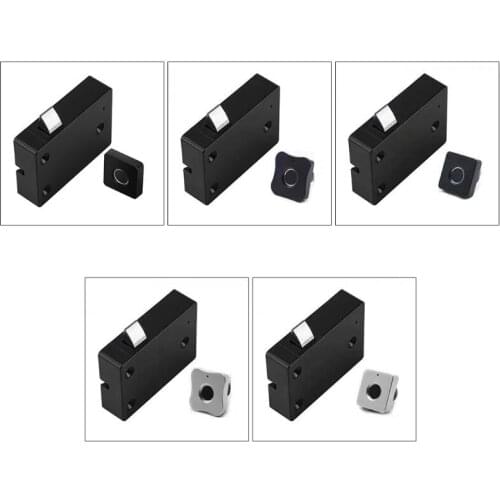 1Set Anti Theft Automatic Fingerprint Lock USB Drawer Cabinet Electronic Lock