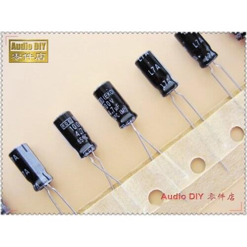 20PCS/100PCS EKO Series 4.7uF 100V 100V4.7UF Electrolytic Capacitor