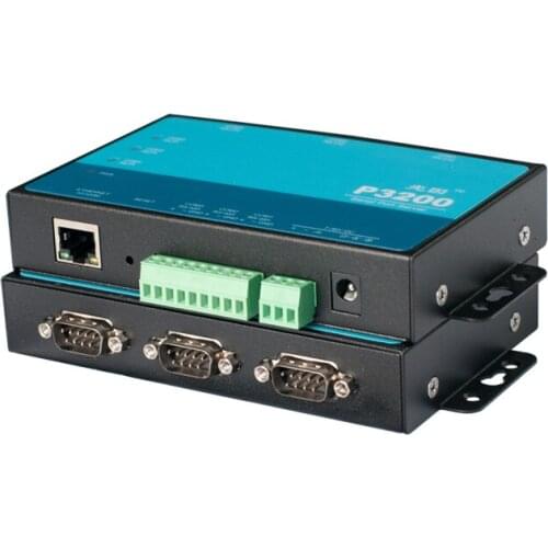 3 Channels Serial Device Server + Modbus Gateway, RS232 / RS485 iCoupler Isolated to Ethernet TCP/IP UDP VCOM