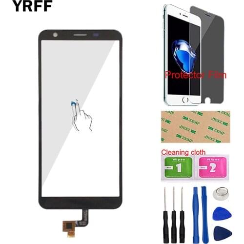 5.45'' Mobile Touch Screen For Oukitel C11 Pro Touch Screen Digitizer Touch Panel For Oukitel C11 Touch Tools 3M Glue