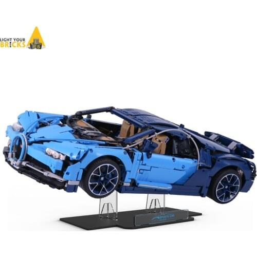 The Acrylic display stand for 42083 High-tech Racing Car Chiron toys building blocks (Only Display Stand)