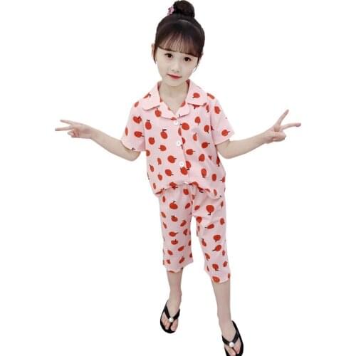 CEDUOWAHS Summer Pajamas For Girls