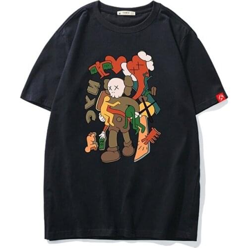 Summer Casual Loose Oversized T-shirt Women 2021 Basic Printed College Streetstyle Female Short Sleeve Couple Suit Top T-shirts