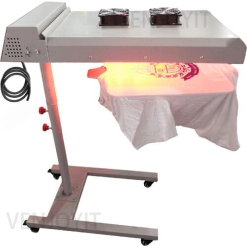 Intelligent Automatic IR Silk Screen Printing Flash Dryer with sensor 2 modes 3 levels T-shirt Drying Machine