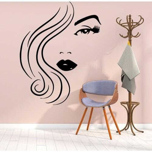 Cartoon woman Home Decoration Accessories For Babys Rooms Wall Art MURAL Drop Shipping