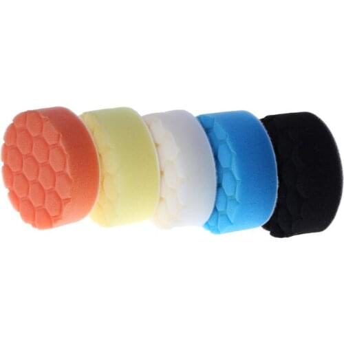 3 inch (80mm ) Buff Pad Polishing Pad kit For Car Polisher Pack of 5Pcs-Professional Quality Pack Of 5Pcs