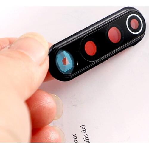 Note8 Pro For Xiaomi Redmi Note 8 Pro Camera Lens Glass With Frame Holder Repair Rear Housing Cover Replace Parts