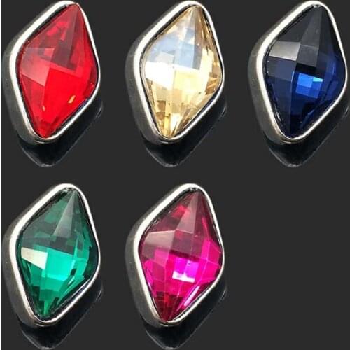 Wholesale Interchangeable Flower 023 Rhinestones Metal Snap Buttons Fit 12mm Snap button bracelets Earrings necklace For women