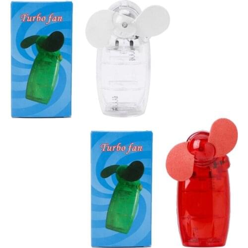 Portable Mini Pocket Fan Cool Air Hand Held Battery Travel Holiday Blower Cooler 95AC