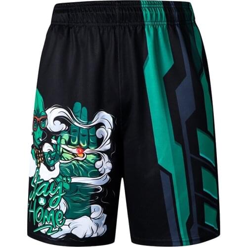 Summer New Men Fashion Loose Sport Shorts Breathable Male Sweatpants Fitness Mens Sportswear Bodybuilding Beach Shorts