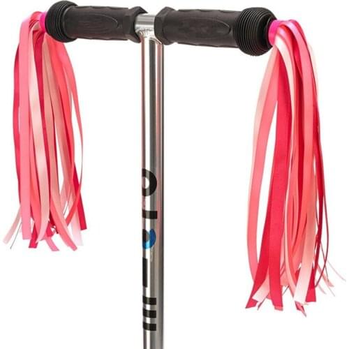 Bike Handlebar Tassels Streamers For Kids Girls Boys Scooter Handlebar Mountain Bike Grip Handlebar Streamers