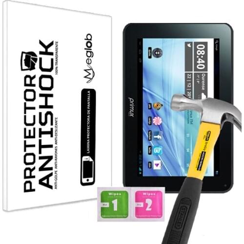 Screen protector Anti-Shock Anti-scratch Anti-Shatter compatible with Tablet Primux Tech Zonda 4