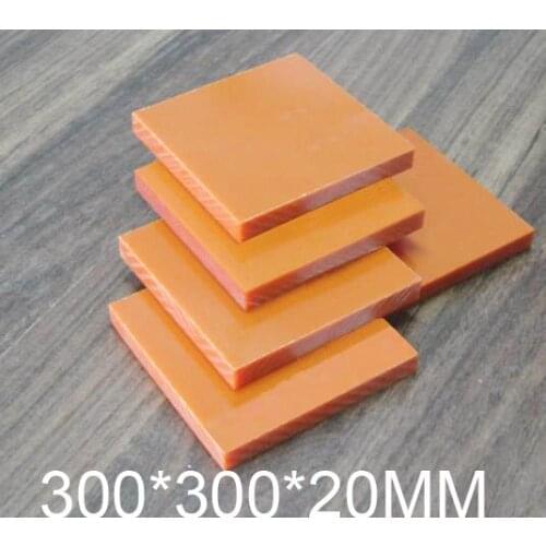 20mm thickness Bakelite sheet,Phenolic laminate,300*300*20MM Phenolic resin plate,Insulation board