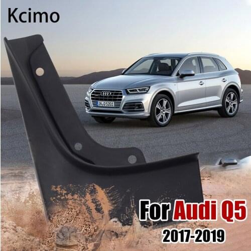 4PCS Car Mudflaps for Audi Q5 SQ5 S-Line Sport YF 2017 2018 2019 Fender Mud Guard Flap Splash Flaps Mudguards Accessories SLine