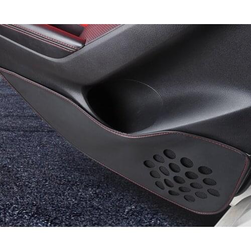 4pcs for Mazda 3 Axela 2014-2016 Anti kick pad Car door protector Protective pad decorate sticker