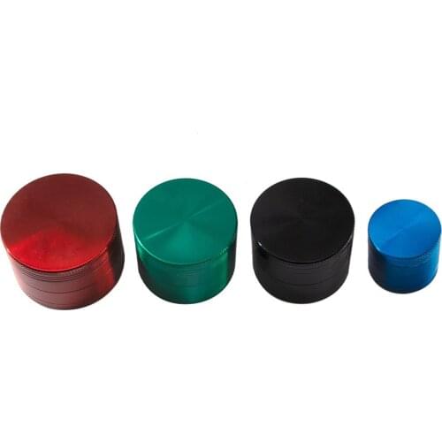 40/50mm 4 Layers Small Round Shape Men Grinder Portable Zinc Alloy Herb Tobacco Herb Spice Crusher Hookah Smoking Accessories