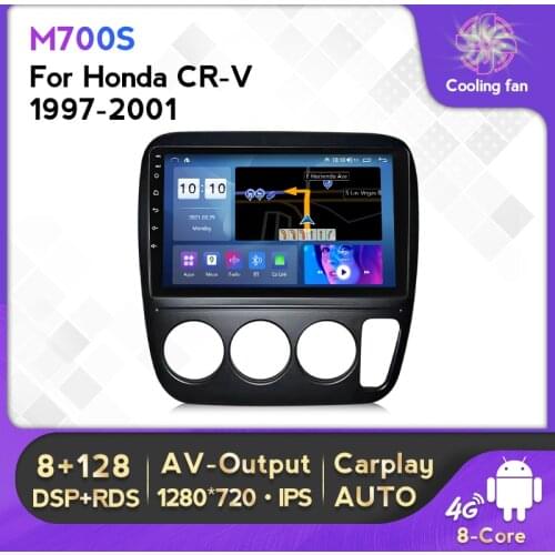 4G LTE 6G+128G DSP Android 10 Car Multimedia GPS For Honda CR-V CRV 1997 1998 199 2000 2001 AutoRadio Carplay DVR OBD TMPS