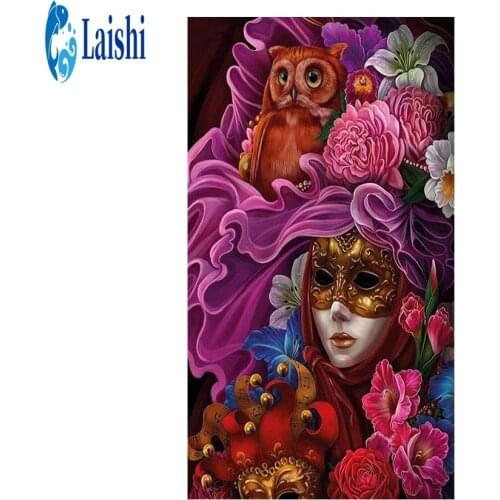 Diamond Painting Cartoon mask 5d DRIll round drill Embroidery Cross Stitch Art Craft Full Square/Round Rhinestone Home decor