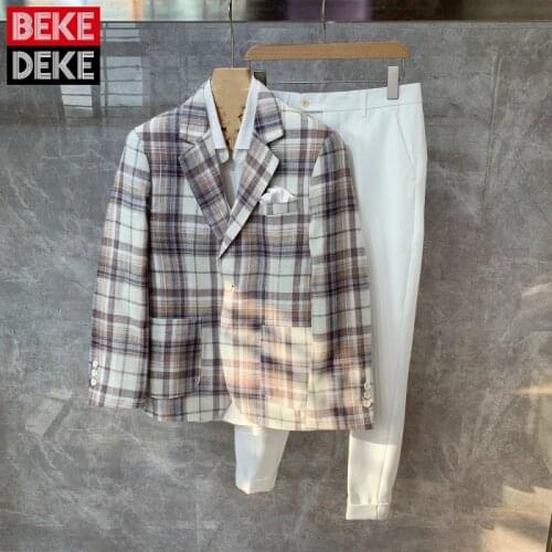 Мужские повседневные костюмы BEKEDEKE China At AliExpress