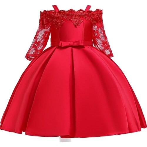 Kids Dresses For Girls Enfant Princess Dress Baby Girl Toddler Clothes Vestidos Birthday Wedding Party Dress Children Clothing