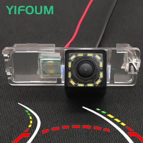 YIFOUM Dynamic Trajectory Tracks Car Rear View Camera For Volkswagen Golf Bora Polo Beetle Phaeton Magotan Scirocco Passat B7 CC