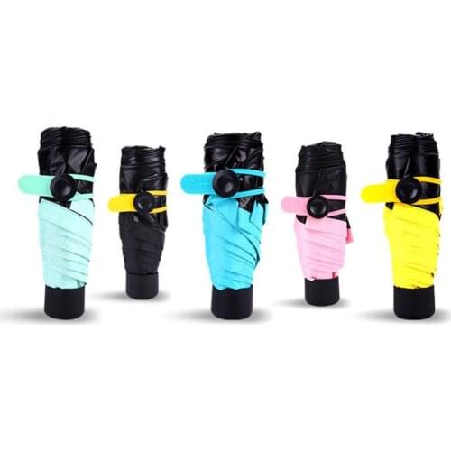 80% HOT SALE Fashion Folding Mini Pocket Women Waterproof Windproof UV Protection Umbrella
