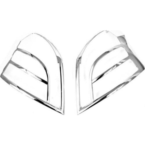 Chrome Styling Tail Light Cover For Toyota Yaris Second Generation 2005-2011 Hatchback Model