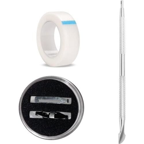 Ingrown Pincer Paronychia Toe Nail Straightening Correction Treatment Tool with Wire Brace Clamp Pedicure Set Paronychia