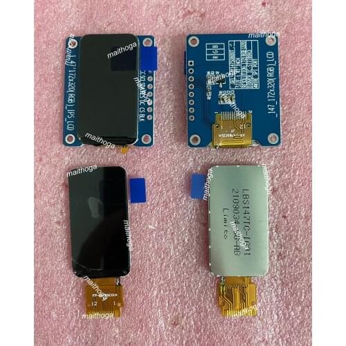 IPS 1.47 inch 12PIN/8PIN SPI HD TFT LCD Color Screen (Board/No Board) ST7789 Controller 176(RGB)*320