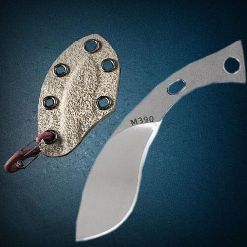 Kwinkin 1.5 "m390 steel mini portable pocket knife outdoor survival camping tactical self defense knife EDC tool