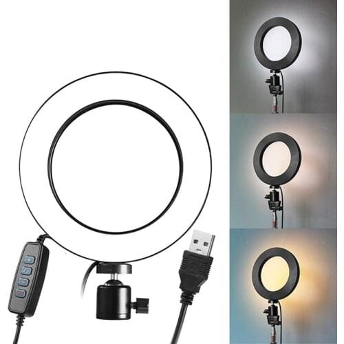 Hot LED Ring Light Photo Studio Camera Light Photography Dimmable Video light for Youtube Makeup Selfie with Tripod Phone Holder