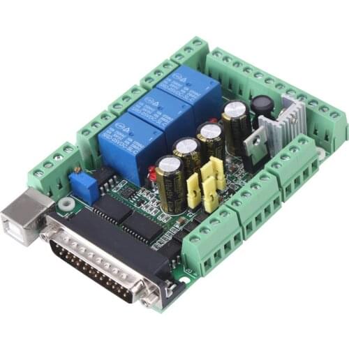 MACH3V2.1-L Stepping Motor Breakout Board Adapter 4-axls 6-axle Controller CNC Engraving Machine Board