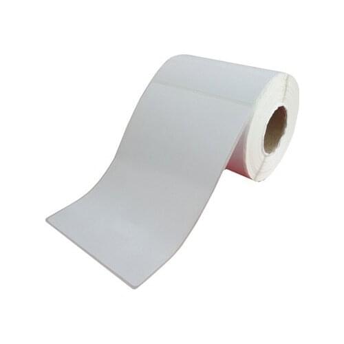 Blank stickers Coated adhesive 100 mm X 150 mm /500pcs barcode printing paper blank label paper contact me for other size