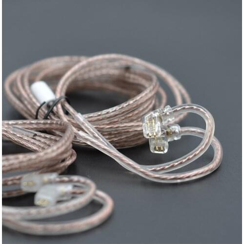 KZ ZST ZSN ZS10 pro ZS3 ZS6 AS16 AS12 ZSN Pro Headphones With Micrphone cable 2PIN pin upgrade cable Earphone wire with mic